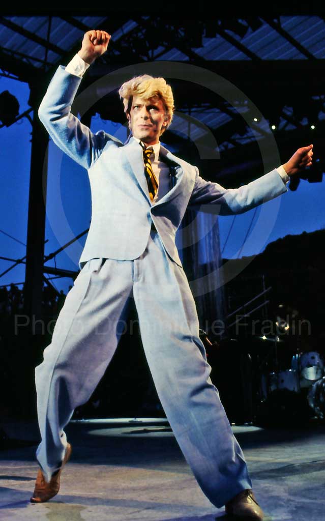 David Bowie, Let's Dance. Fréjus, 1984.