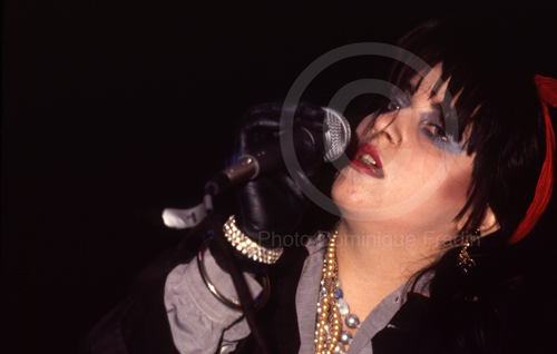 Lydia LUNCH. Rome, 1982.