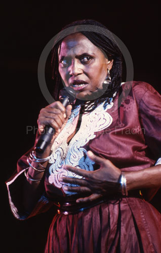 Miriam Makeba. Rome, 1983.