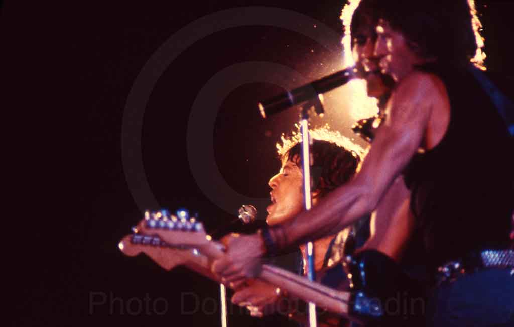 ROLLING STONES. Naples, 8 juillet 1982.