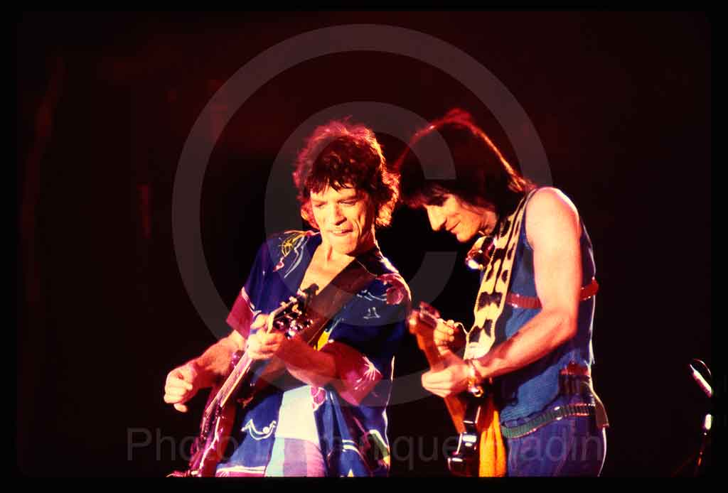 ROLLING STONES. Naples, 8 juillet 1982.