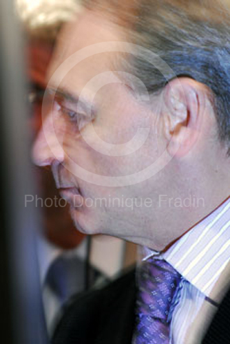 Bertrand Delanoë, maire. Paris, 2008.