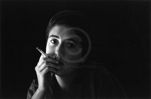 Patrizia Savarese, photographe. Rome, 1973.